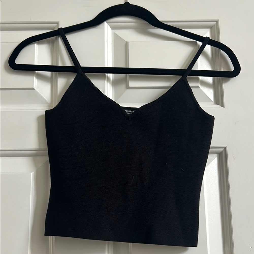 Black Women's Crop Top